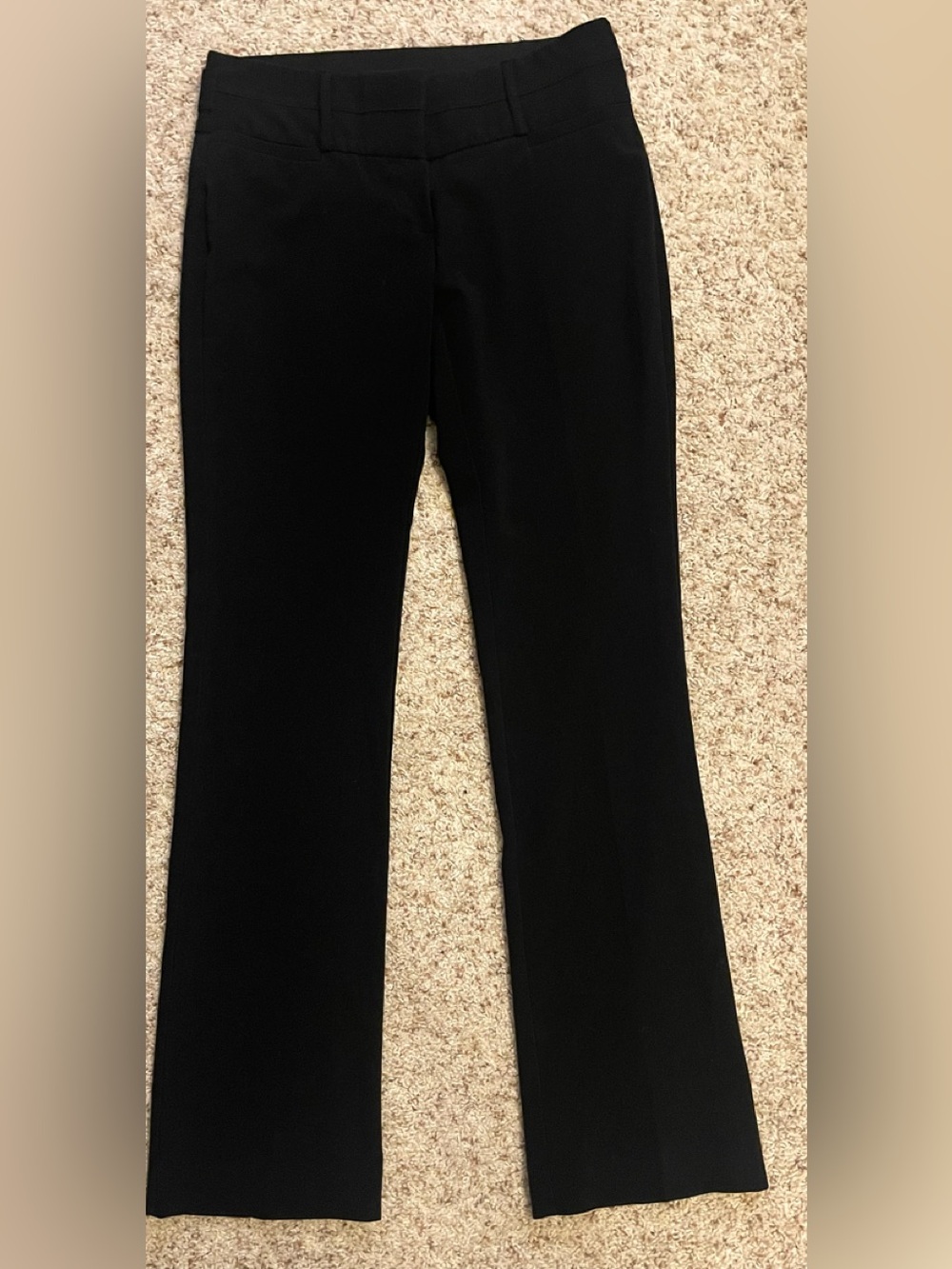 Maurices Black Straight-Leg Dress Pants